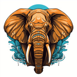 Páginas Para Colorear de Elefantes Para Imprimir - Imagen de origen