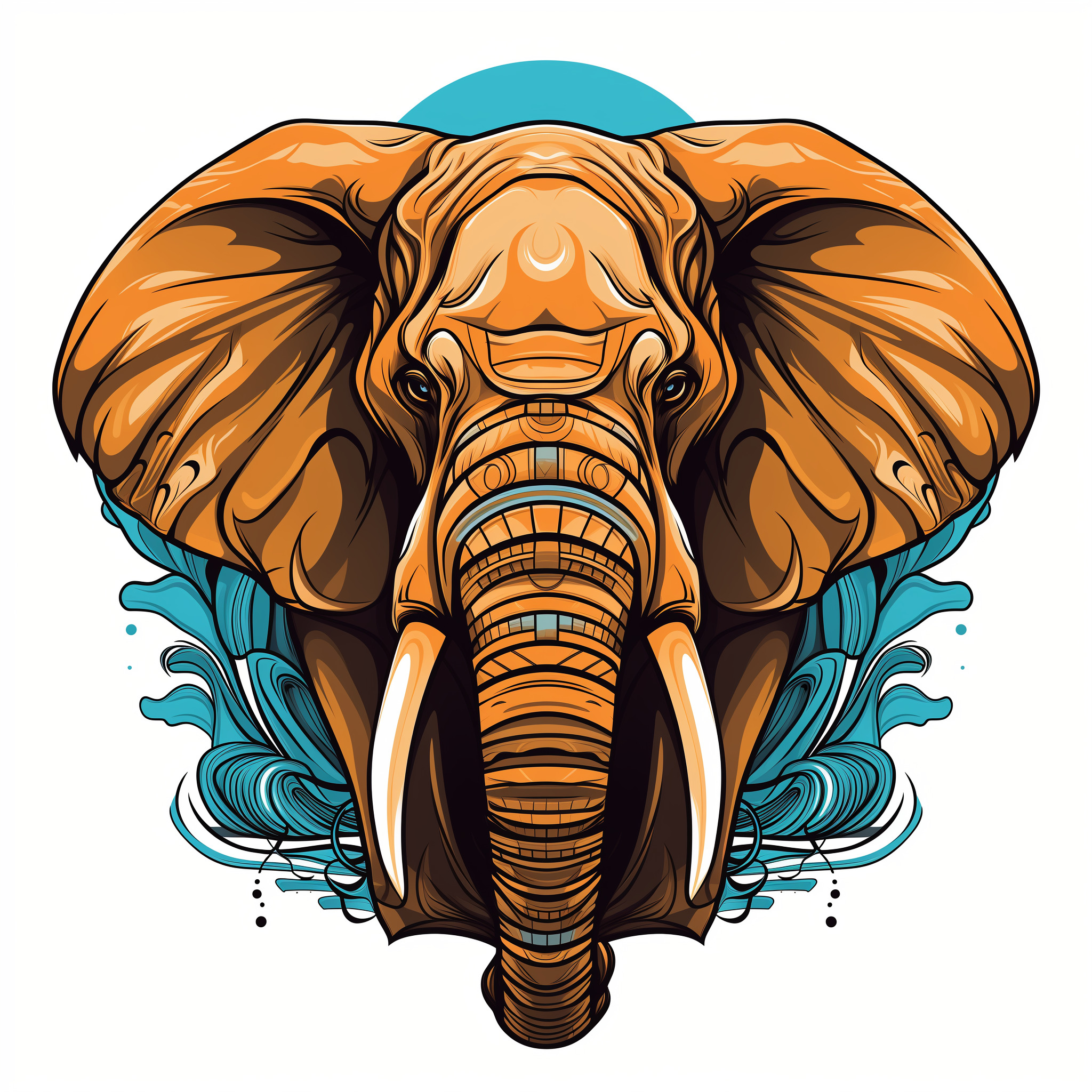 Coloring Pages Elephant Printable | Coloring Pages Mimi Panda