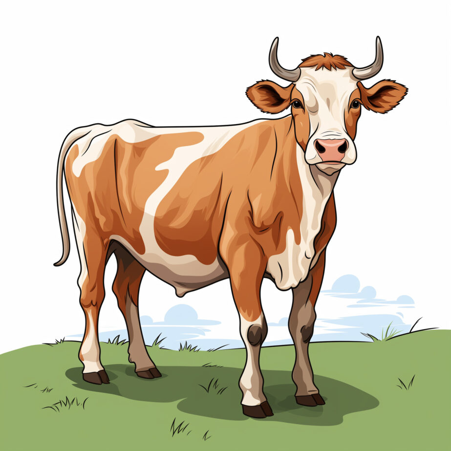 Vache à Colorier Page à Colorier 2