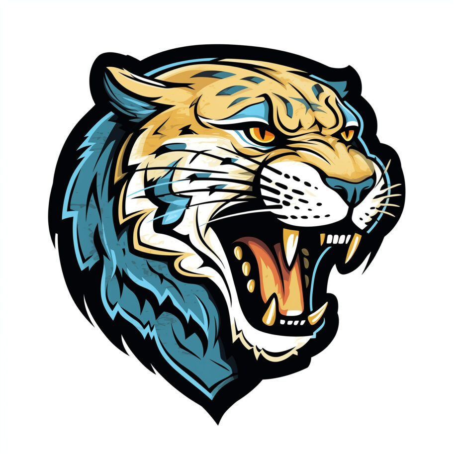 Logotipo de Los Jacksonville Jaguars Página Para Colorear 2