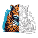Pages à Colorier Sur Les Jaguars