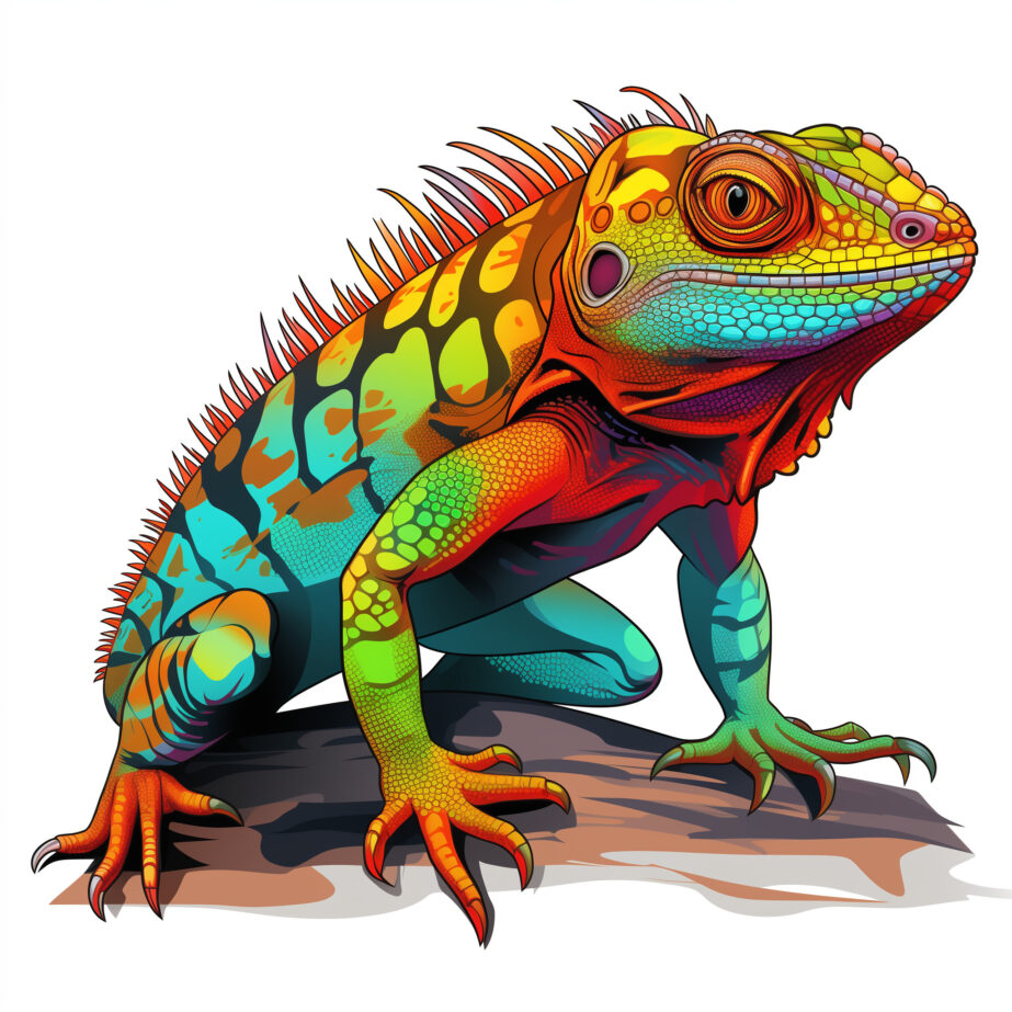 Lizard Coloring 2