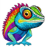 Reptile Coloring Books 2