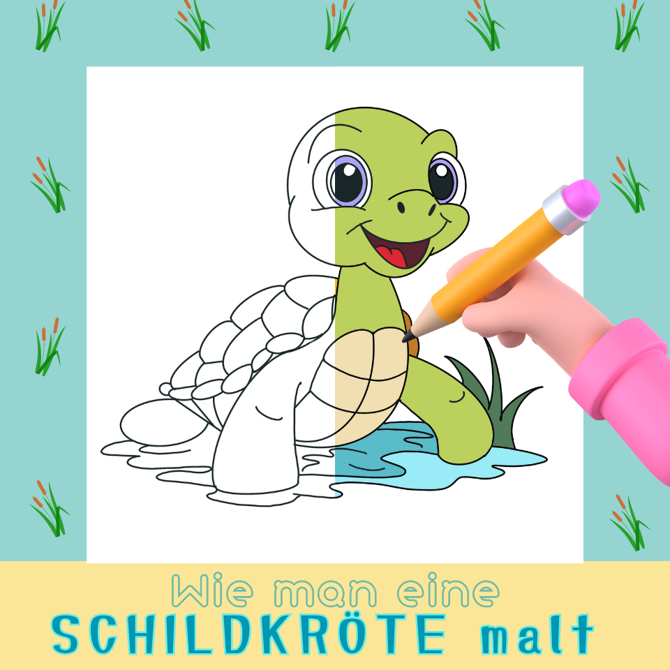 Wie Man Eine Schildkröte Malt