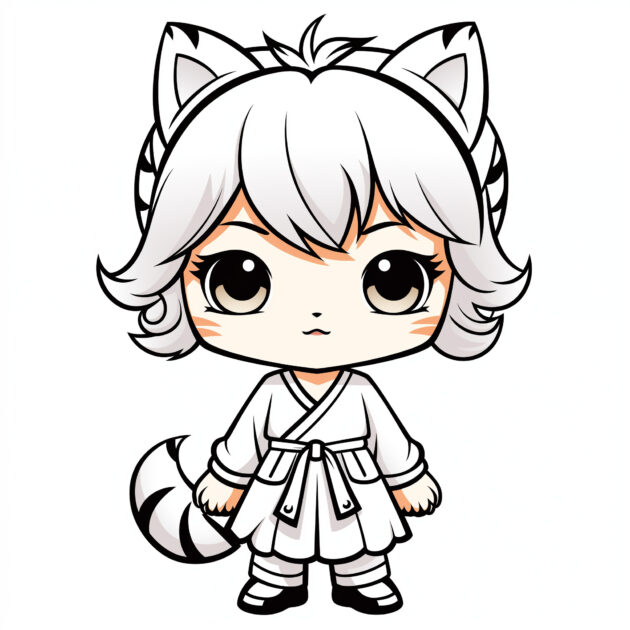 Anime Chibi Coloring Pages Coloring Pages Mimi Panda
