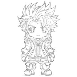 Anime Coloring Games Coloring Page - Printable Coloring page