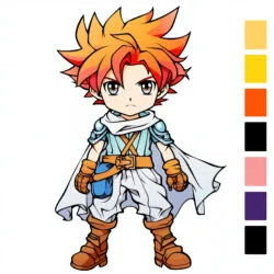 Anime Coloring Games Online Coloring Page - Origin image