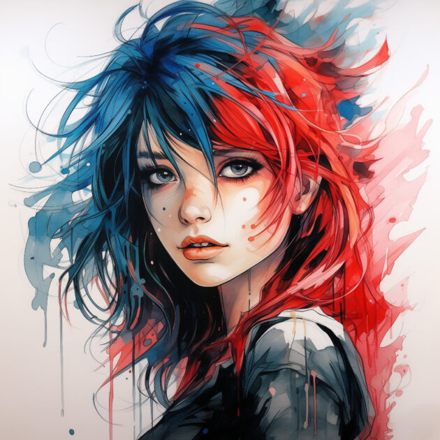 Anime Coloring Pages For Adults Online Coloring Pages Mimi Panda