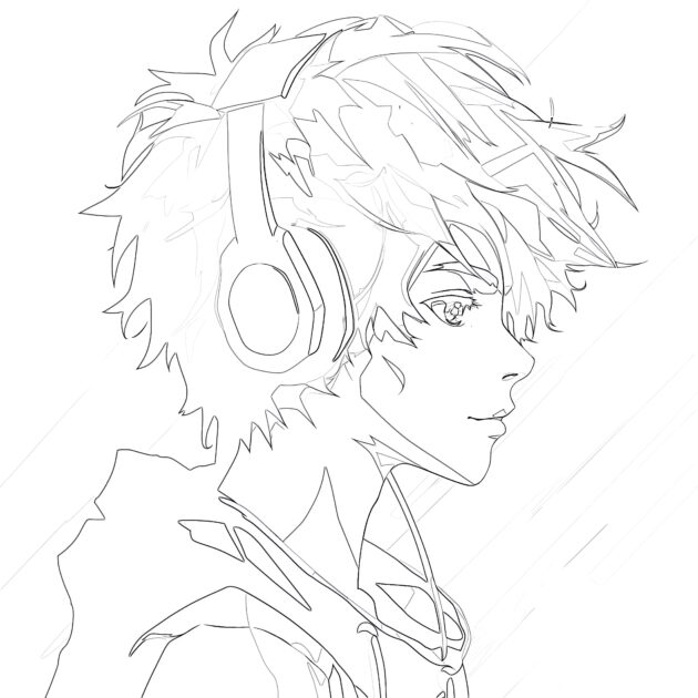 Online Coloring Anime Printable Pictures Coloring Page Coloring