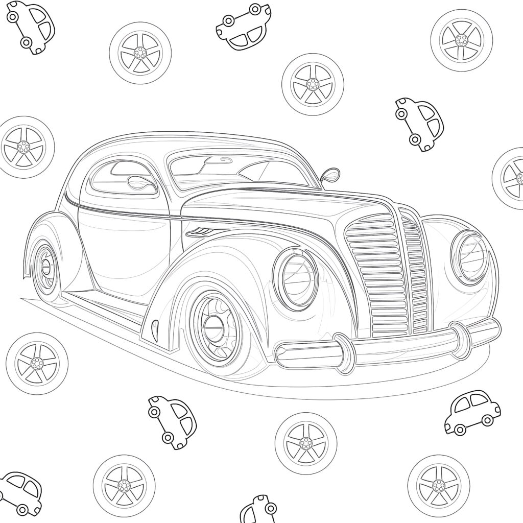 Printable Best Coloring pages - Mimi Panda