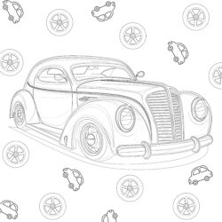 Best Car Coloring Page - Printable Coloring page