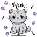 Best Cat Coloring Page Free 2