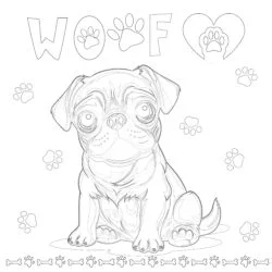 Best Dog Coloring Page Free - Printable Coloring page