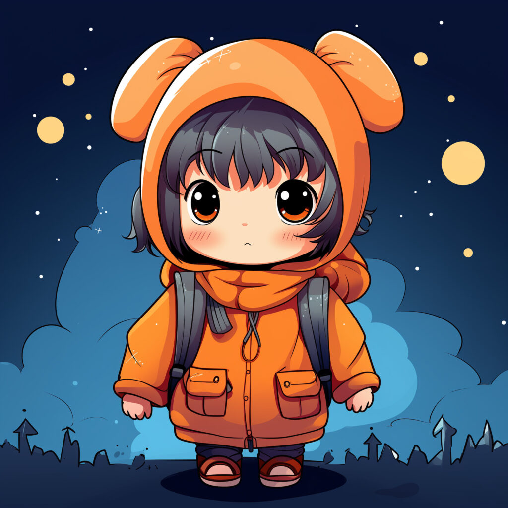 Cute Anime Coloring Page Coloring Pages Mimi Panda