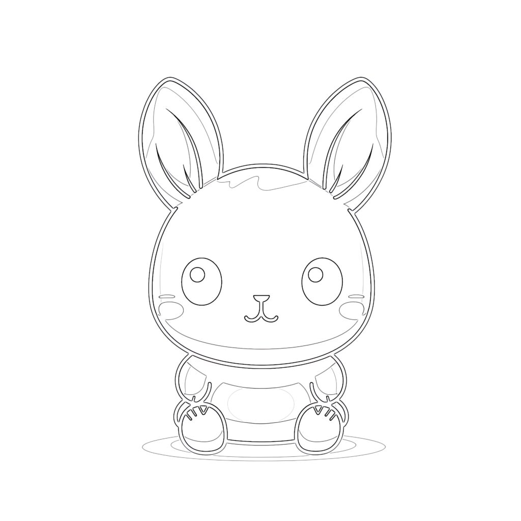 Cute Anime Coloring Pictures Coloring Page | Coloring Pages Mimi Panda