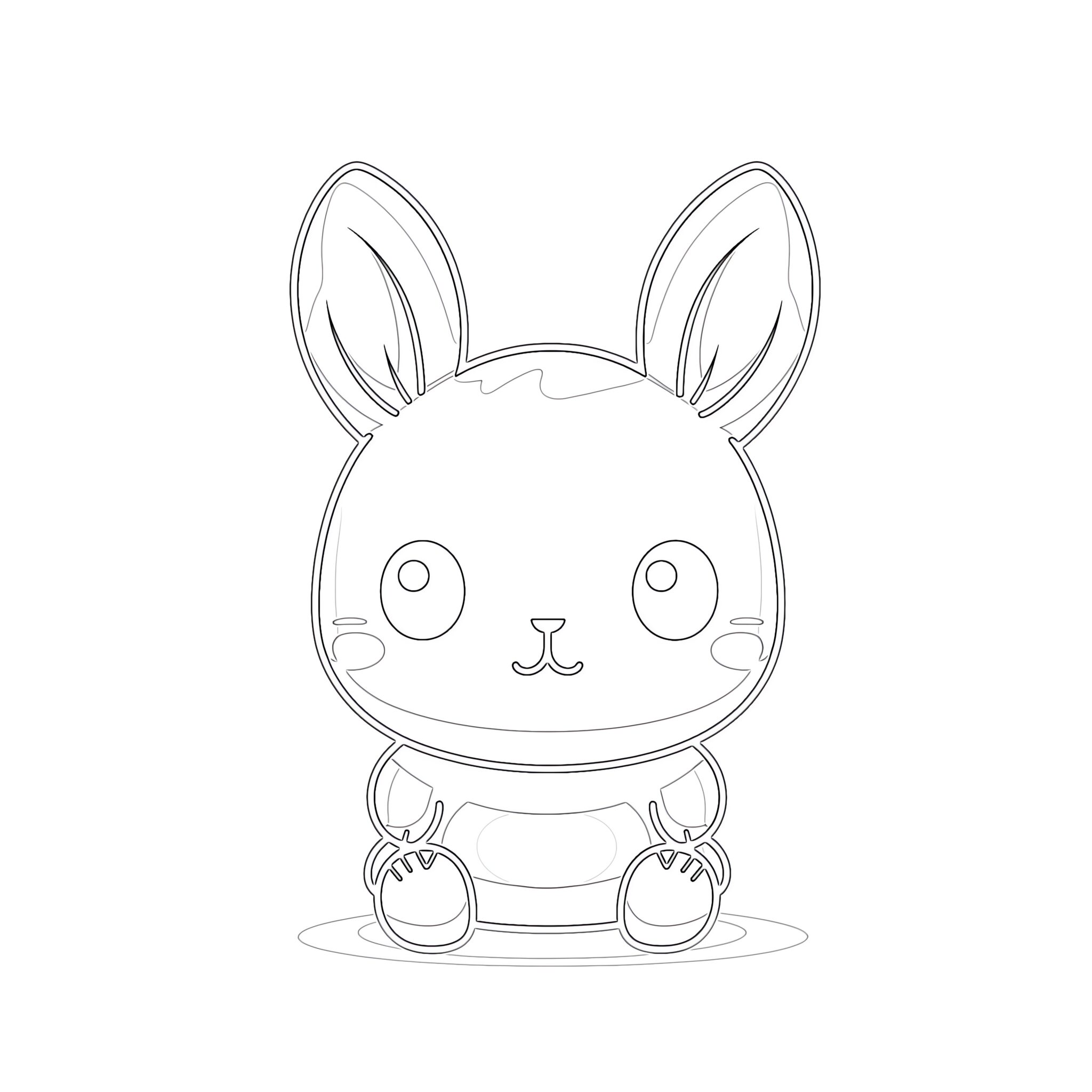 Cute Anime Coloring Pictures Coloring Page | Coloring Pages Mimi Panda