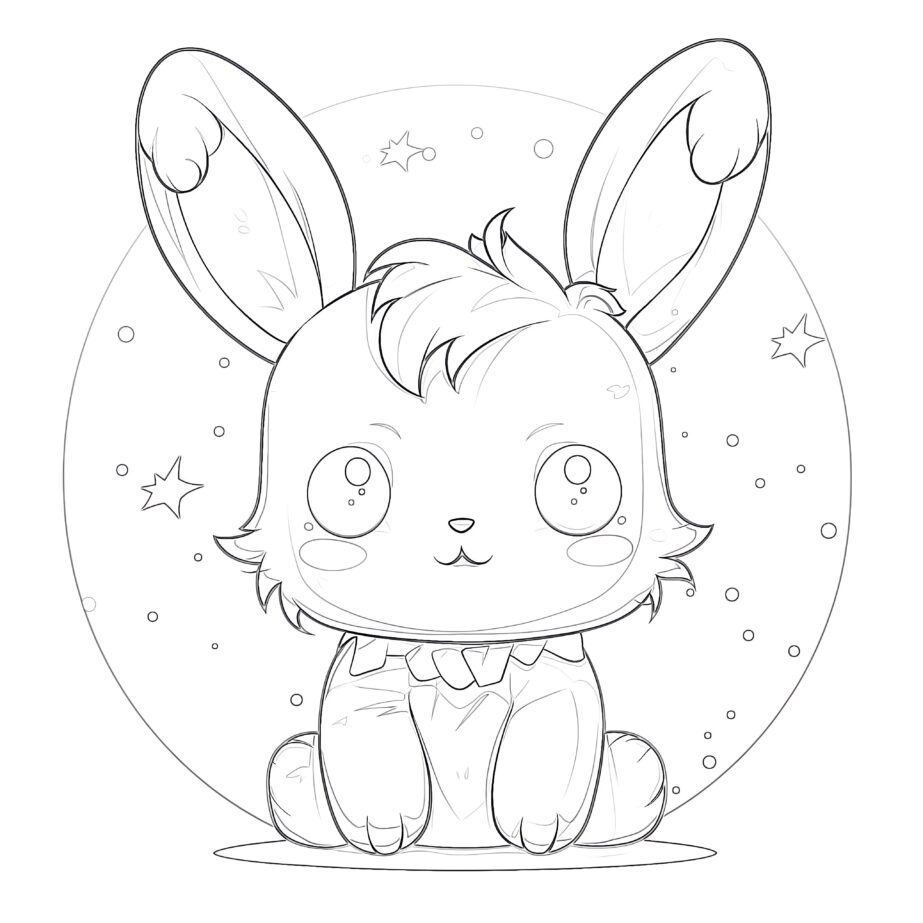 Cute Coloring Pages Anime