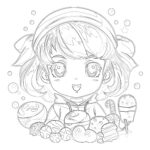 Free Anime Coloring Sheets