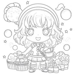 Free Anime Printable Coloring Pages - Printable Coloring page