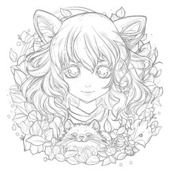 Free Printable Coloring Pages Anime - Printable Coloring page