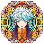 Anime Mandala Coloring Pages 2 2