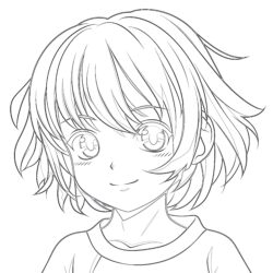 Anime Manga Coloring Pages With Animated Effects - Printable Coloring page