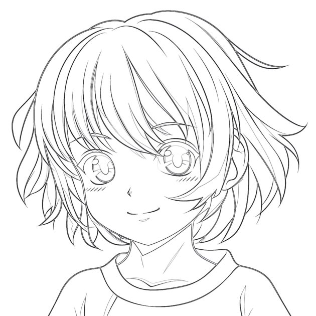 Anime Manga Coloring Pages With Animated Effects Coloring Pages Mimi