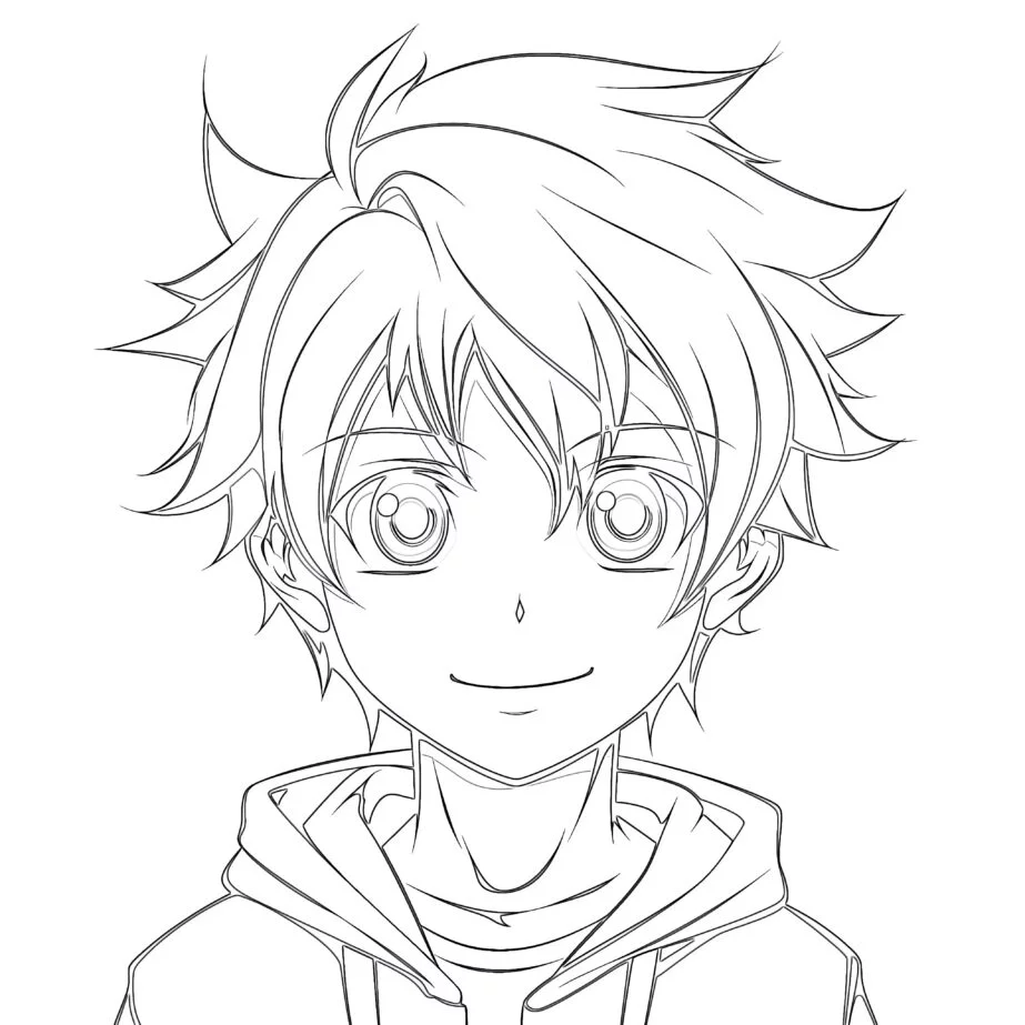 Coloring Book Pages Anime