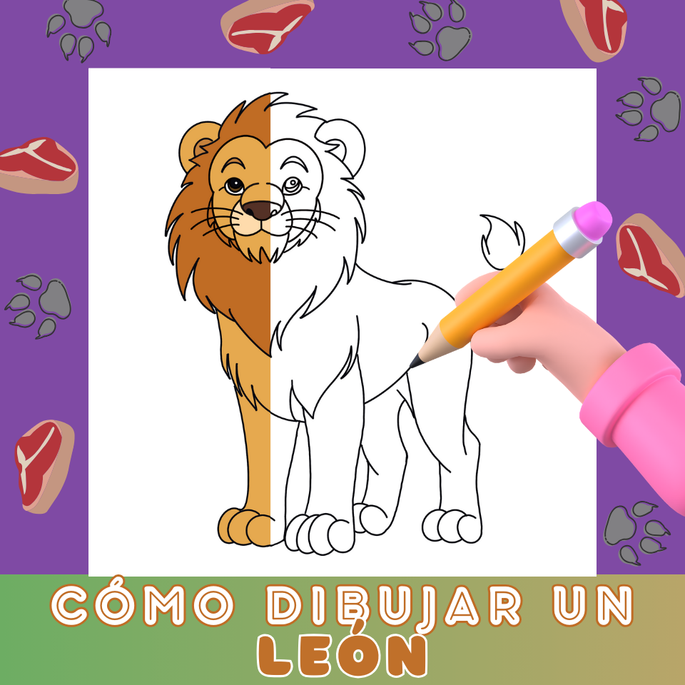 Cómo Dibujar Un León