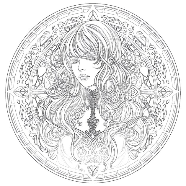 Online Coloring Gothic Anime Coloring Pages Coloring Pages Mimi Panda