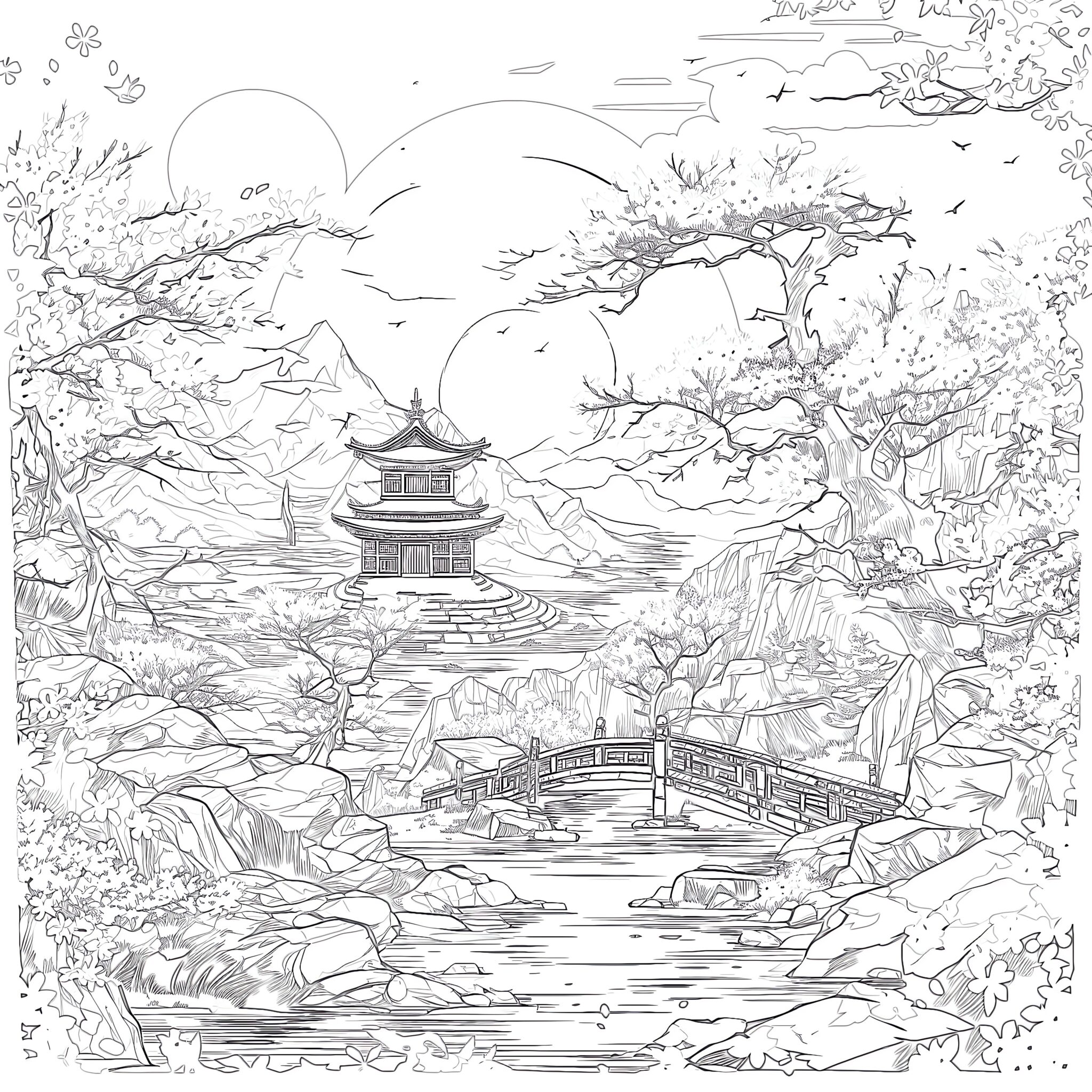 Coloring Pages For Adults Anime - Printable Anime Coloring Pages For Adults 2048x2048 