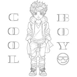 Best Boy Coloring Page - Printable Coloring page