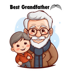 Best Grandfather Coloring Page - Origin image