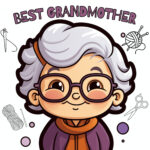 Best Grandmother Coloring Page 2