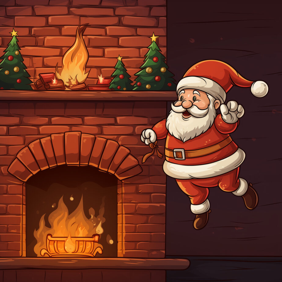 Christmas Santa Claus Coloring Pages 2