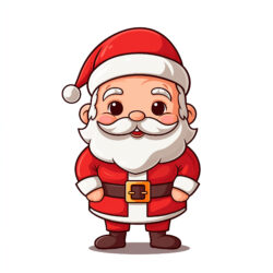 Color Picture Of Santa Claus - Origin image