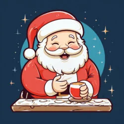 Coloring Book Santa Claus - Origin image