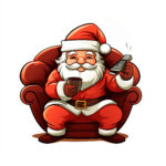 Colouring Pictures Of Santa Claus 2