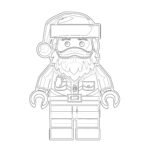 Easy Santa Claus Coloring Pages