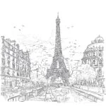 Famous Buildings Coloring Pages