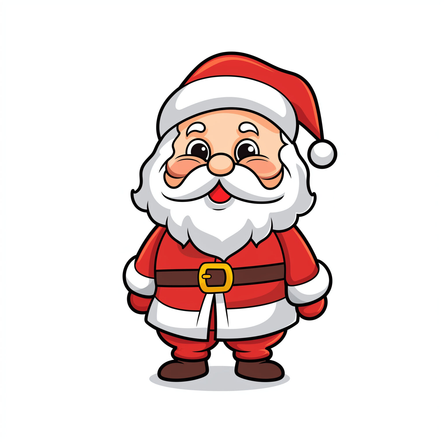 Father Christmas Colouring Page Coloring Pages Mimi Panda