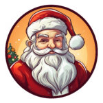 Father Christmas Pictures To Colour - Origin image