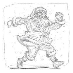 Free Printable Pictures Of Santa Claus - Printable Coloring page