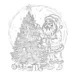 Free Santa Claus Pictures To Color