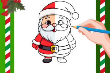 How To Draw Cartoon Santa Claus: A Step-by-Step Guide