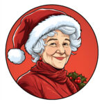 Mrs Santa Claus Coloring Pages 2