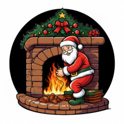 Picture Of Santa Claus For Colouring - Origin image