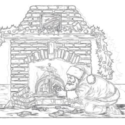 Santa Claus Coloring Images - Printable Coloring page