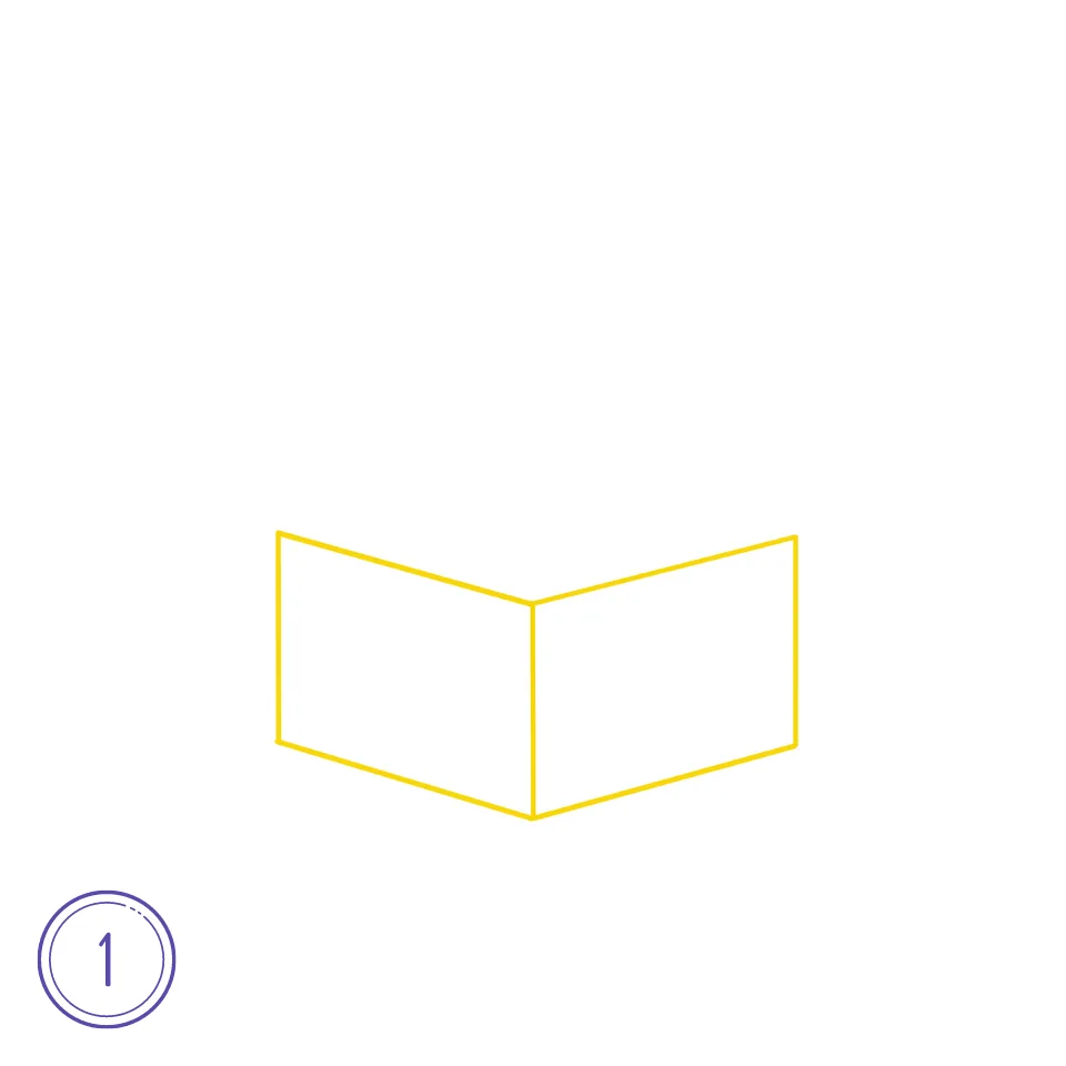 Wie Man Ein Geschenk Malt Schritt 1