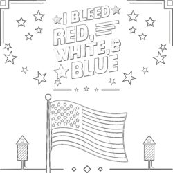 Best USA Coloring Page - Printable Coloring page